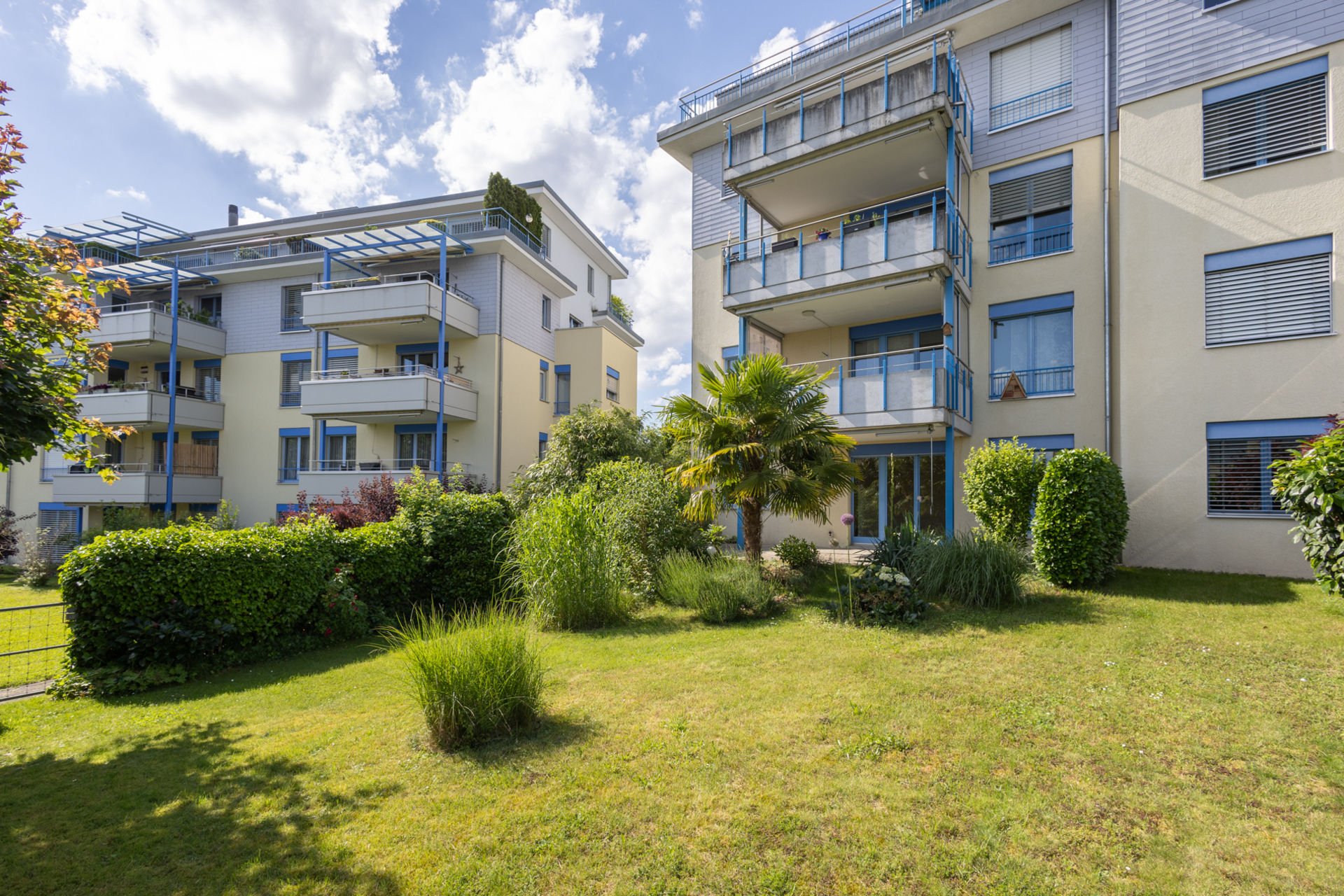 3.5 (4.5) Gartenwohnung in Wallisellen naturverbunden mit städtischem Komfort