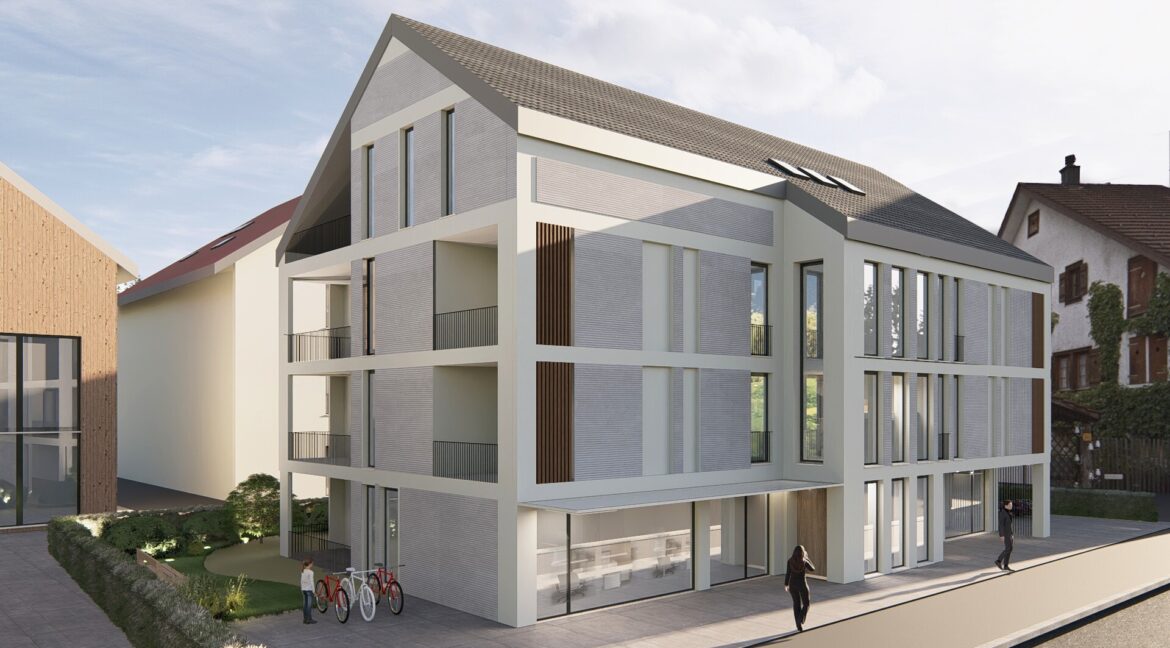 Gewerbe Neubauprojekt Living, Hinwil (1)
