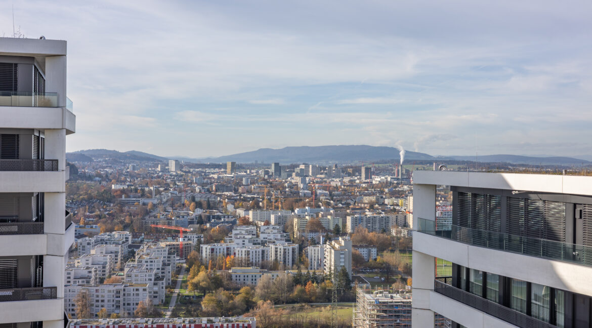 Aussicht Richtung Oerlikon