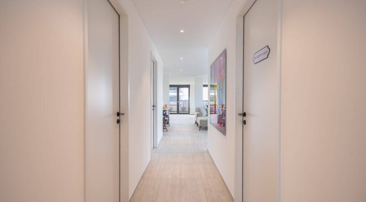 Maser Richtung Wohnzimmer